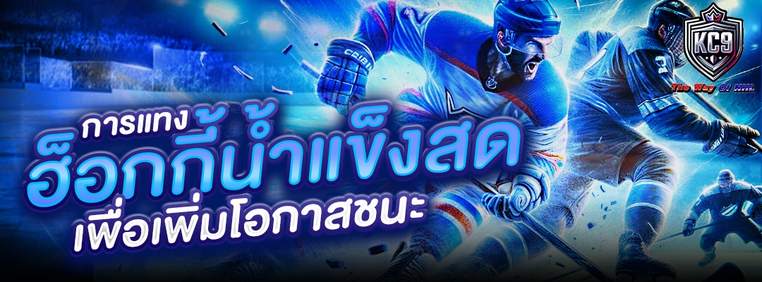 แทงฮ็อกกี้น้ำแข็งสด
